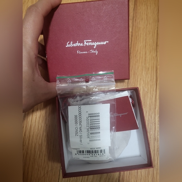 21. AUTHENTIC SALVATORE FERRAGAMO BALLET SHOE CHARM NECKLACE - Picture 8 of 8